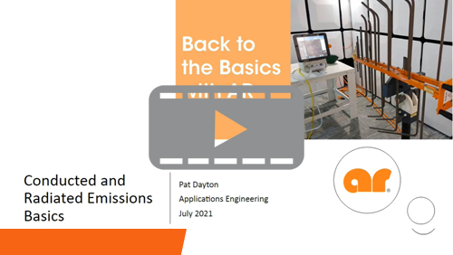 Conducted and radiated emissions basics - webinar